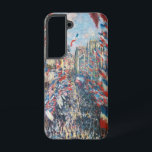 Claude Monet - La Rue Montorgueil - Parijs Samsung Galaxy Hoesje<br><div class="desc">La Rue Montorgueil à Paris fete du 30 juin 1878. Door Claude Monet in 1878.</div>