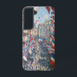 Claude Monet - La Rue Montorgueil - Parijs Samsung Galaxy Hoesje<br><div class="desc">La Rue Montorgueil à Paris fete du 30 juin 1878. Door Claude Monet in 1878.</div>