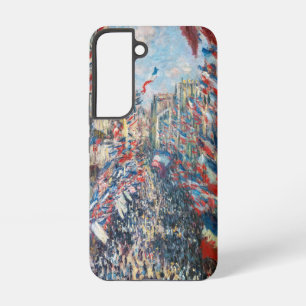 Claude Monet - La Rue Montorgueil - Parijs Samsung Galaxy Hoesje