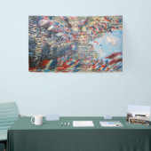 Claude Monet - La Rue Montorgueil - Parijs Spandoek (Beurs)