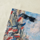 Claude Monet - La Rue Montorgueil - Parijs Strandlaken (In situ)