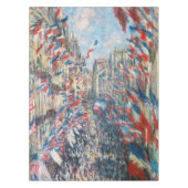 Claude Monet - La Rue Montorgueil - Parijs Tafelkleed (Voorkant)