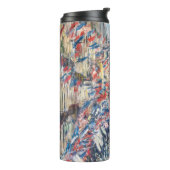 Claude Monet - La Rue Montorgueil - Parijs Thermosbeker (Gedraaid links)