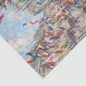 Claude Monet - La Rue Montorgueil - Parijs Tissuepapier (Detail)