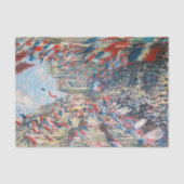 Claude Monet - La Rue Montorgueil - Parijs Tissuepapier (Voorkant)