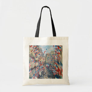 Claude Monet - La Rue Montorgueil - Parijs Tote Bag
