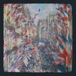 Claude Monet - La Rue Montorgueil - Parijs Trivet<br><div class="desc">La Rue Montorgueil a Paris fete du 30 juin 1878. Door Claude Monet in 1878.</div>