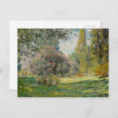 Claude Monet | Landschap: de Parc Monceau Briefkaart (Voorkant / Achterkant)