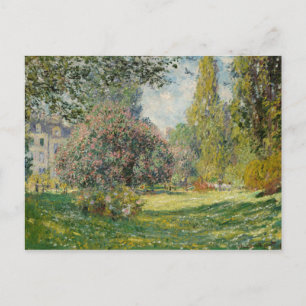 Claude Monet - Landschap: De Parc Monceau Briefkaart
