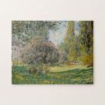 Claude Monet | Landschap: De Parc Monceau Legpuzzel<br><div class="desc">Het landschap De Parc Monceau door Claude Monet � Bridgeman Afbeeldingen</div>