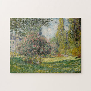 Claude Monet Landschap: De Parc Monceau Legpuzzel