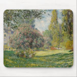 Claude Monet | Landschap: De Parc Monceau Muismat<br><div class="desc">Het landschap De Parc Monceau door Claude Monet � Bridgeman Afbeeldingen</div>