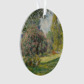 Claude Monet | Landschap: De Parc Monceau Ornament (voorkant)
