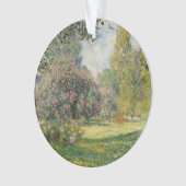 Claude Monet | Landschap: De Parc Monceau Ornament (voorkant)