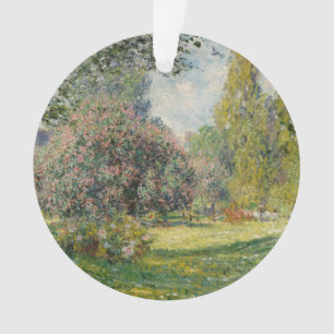 Claude Monet Landschap: De Parc Monceau Ornament