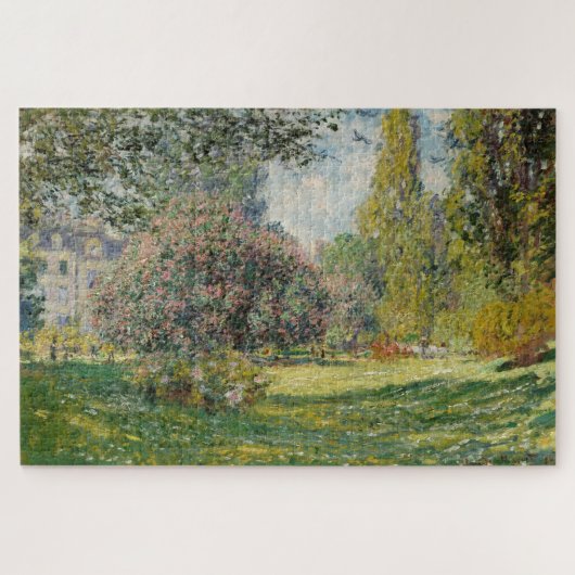 Claude Monet Landschap – Het Parc Monceau Legpuzzel (Horizontaal)