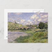 Claude Monet | Landschap, Vetheuil, 1879 Briefkaart (Voorkant / Achterkant)