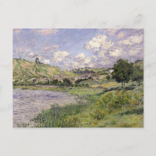 Claude Monet | Landschap, Vetheuil, 1879 Briefkaart (Voorkant)