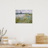 Claude Monet | � le aux Fleurs bij V � theuil Poster (Keuken)