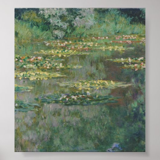 Claude Monet - Le Bassin des Nympheas Poster (Voorkant)