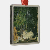 Claude Monet | Le Dejeuner sur l'Herbe, 1865-1866 Metalen Ornament (Rechts)