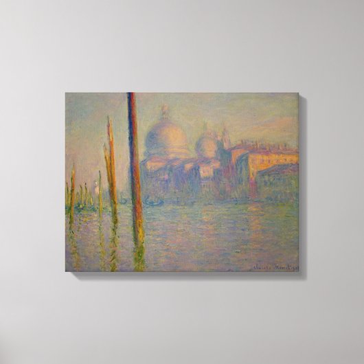 Claude Monet – Le Grand Canal – 1908 Canvas Afdruk (Voorkant)
