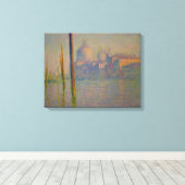 Claude Monet – Le Grand Canal – 1908 Canvas Afdruk (Insitu (Houten vloer))