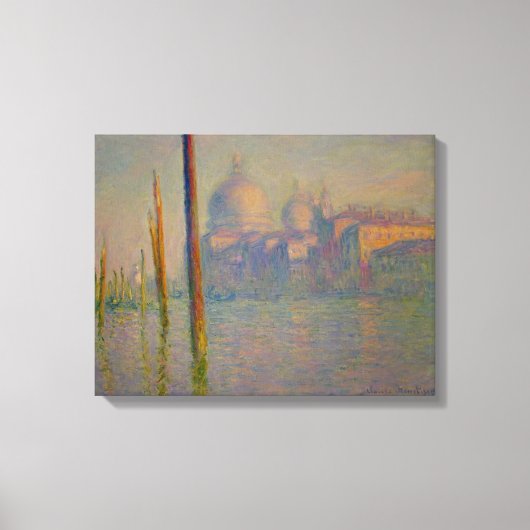 Claude Monet – Le Grand Canal – 1908 Canvas Afdruk (Voorkant)
