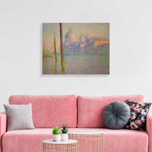 Claude Monet – Le Grand Canal – 1908 Canvas Afdruk (Insitu (Woonkamer))