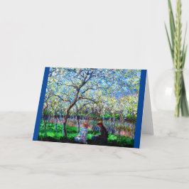 Claude Monet, Le Printemps, impressionist Kaart