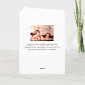 Claude Monet Leading Voman Springtime Artist Quote Kaart (Achterkant)