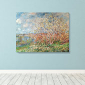 Claude Monet | Lente, 1880-82 Canvas Afdruk (Insitu (Houten vloer))