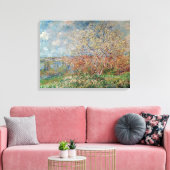 Claude Monet | Lente, 1880-82 Canvas Afdruk (Insitu (Woonkamer))