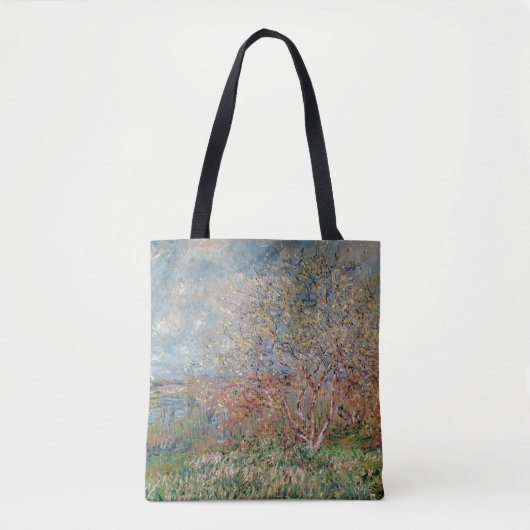 Claude Monet | Lente, 1880-82 Tote Bag (Voorkant)
