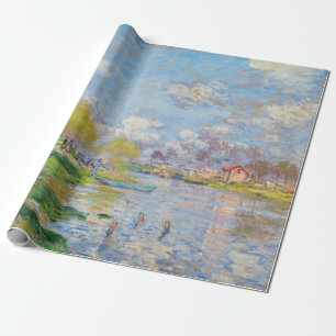 Claude Monet - Lente aan de Seine Cadeaupapier