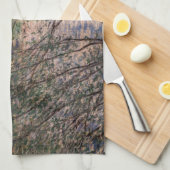 Claude Monet - Lente door de takken Theedoek (Quarter Fold)