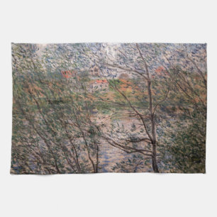 Claude Monet - Lente door de takken Theedoek