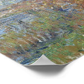 Claude Monet - Lente Poster (Hoek)