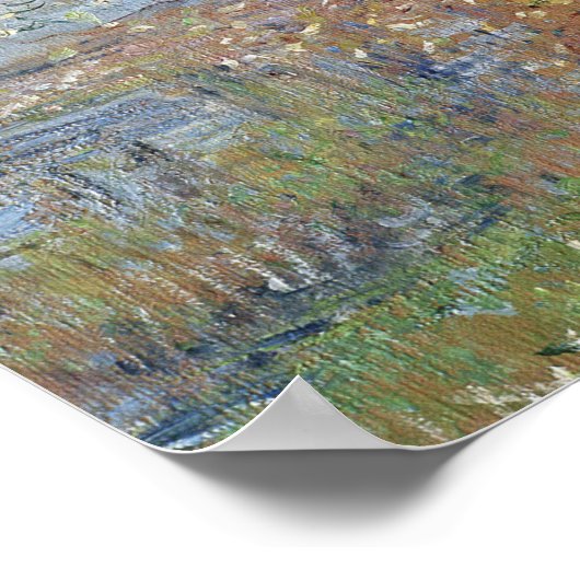 Claude Monet - Lente Poster (Hoek)