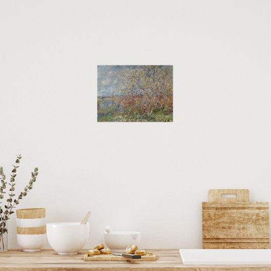 Claude Monet - Lente Poster (Keuken)