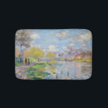 Claude Monet - Lente van de Seine Badmat<br><div class="desc">Lente van de Seine - Claude Monet,  1875</div>