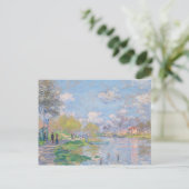 Claude Monet - Lente van de Seine Briefkaart (Staand voorkant)