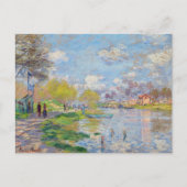Claude Monet - Lente van de Seine Briefkaart (Voorkant)
