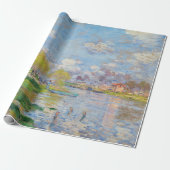 Claude Monet - Lente van de Seine Cadeaupapier (Uitgerold)