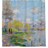 Claude Monet - Lente van de Seine Douchegordijn (Voorkant)