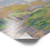 Claude Monet - Lente van de Seine Foto Afdruk (Hoek)