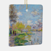 Claude Monet - Lente van de Seine Keramisch Ornament (Rechts)