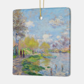 Claude Monet - Lente van de Seine Keramisch Ornament (Links)