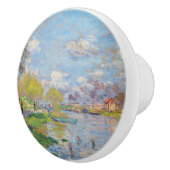 Claude Monet - Lente van de Seine Keramische Knop (Rechts)