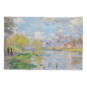 Claude Monet - Lente van de Seine Kussensloop (Achterkant)